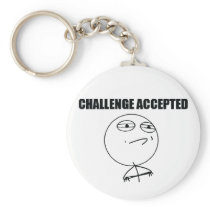 Challenge Accepted Key Chains