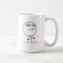 CHALLENGE ACCEPTED MUG