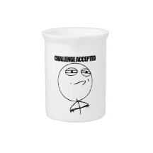 Challenge Accepted Pitcher