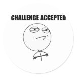 challenge accepted ascii