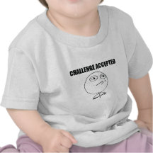 challenge accepted tee shirt