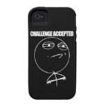 Challenge Accepted Tough iPhone 4 Case