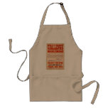 Challenge Houdini aprons