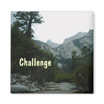 Challenge yourself magnet