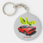 Challenger keychain