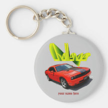 Challenger keychain