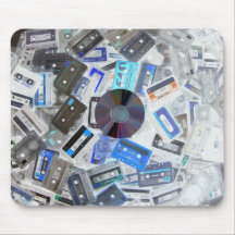 Challenger New vs. Old Cd Casette Mouse Pads