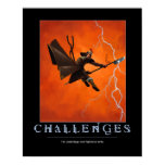 Challenges Motivational Poster