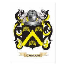 Chalon Coat of Arms Postcard