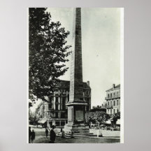 Chalons sur Saone, obelisk Poster