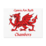 Chambers Welsh Dragon Post Card