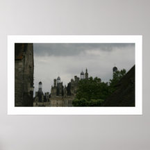 Chambord at Night Print