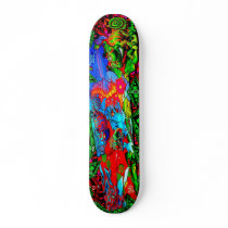 Chameleodelic Psycho Stinger - Sk8 Deck Art Skateboards