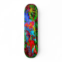 Chameleodelic Psycho Stinger - Sk8 Deck Art skateboards