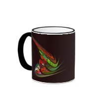 Chameleon Abstract Coffee Mug