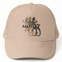 Chameleon Adaptable hats by Peacock_Cards Chameleon Adaptable hats