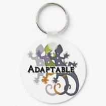Chameleon Adaptable keychains by Peacock_Cards Chameleon Adaptable keychains