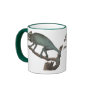 Chameleon From Antique Print on a Coffee Mug