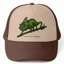 Chameleon hat design