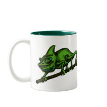 Chameleon mug design by vitaliy Chameleon mug design
