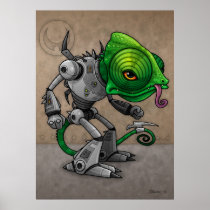 Chameleozoid Print