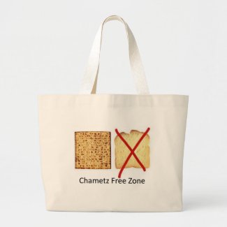 Chametz Free Zone Canvas Bags