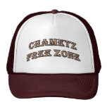 Chametz Free Zone (Matzah Letters) Hats
