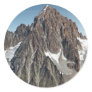 Chamonix - Aiguille du Chardonnet Round Sticker