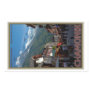 Chamonix Town Rectangle Sticker