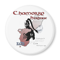 Chamorro Spirit copy Refrigerator Magnets