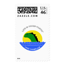 Champ goes everywhere postage