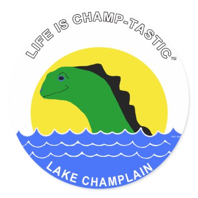 Champ goes everywhere sticker by abm1956