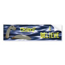 Champ I Believe Bumper Sticker