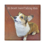 Champ leash magnet with text Champ leash magnet with text