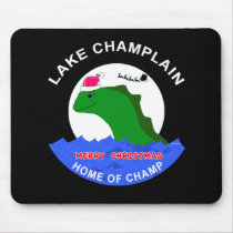 Champ wishes you a Merry Christmas! mousepads