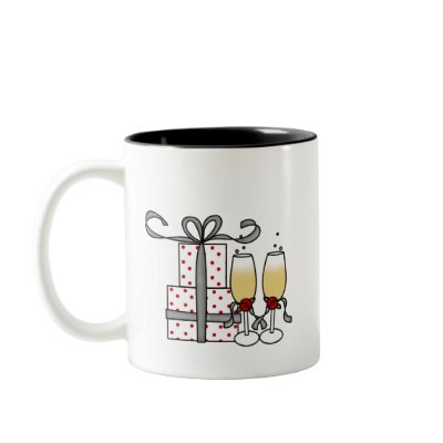 Champagne and Gifts Mug