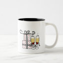 Champagne and Gifts Mug by weddingsareus Champagne and Gifts Mug