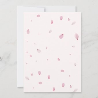 Champagne Bridal Shower Petals And Prosecco Pink Invitation Zazzle