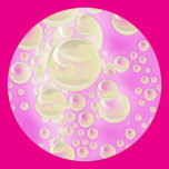 Champagne Bubbles Sticker