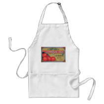 Champagne Cider Vintage Apple Crate BBQ Apron aprons