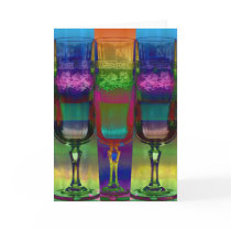 Champagne cocktail(card) by nefera Champagne cocktail(card)
