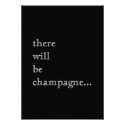 Champagne Cocktails Custom Party Invitation