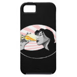 Champagne drinking woman iPhone 5 case