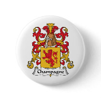 Champagne Family Crest buttons