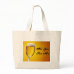 Champagne Glass Tote Bag