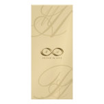 Champagne Love Infinity Hand Clasp Logo Wedding Announcements
