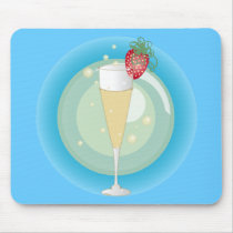 Champagne Mouse Mat