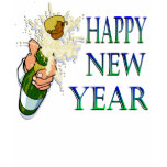 Champagne New Years t-shirts