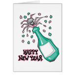 Champagne Pop Greeting Card