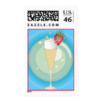 Champagne postage by totallypainted Champagne postage